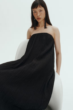 Vestido bandeau efecto arrugado - H&m фото 4