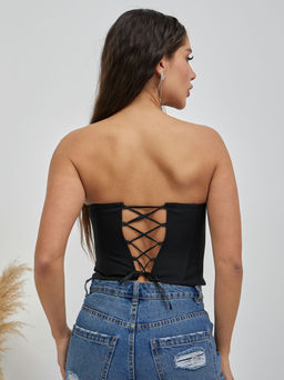 Корсет Мэй (черный) - Nadi bordo фото 4