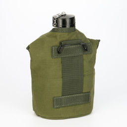 Фляга походная Adventure 1.3 л, серебристая, в чехле - Simaland фото 2