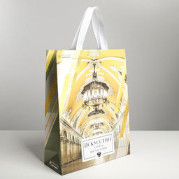 Пакет ламинированный вертикальный Русская душа, L 40 31 11,5 см