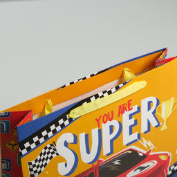 Пакет подарочный ламинированный, упаковка, «You are super», M 30 х 26 х 9 см