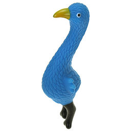 Игрушка для собаки Уточка 21,5х7см, резиновая, с пищалкой, цвета микс (Китай) - Pet toys фото 4