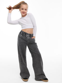 Джинсы-палаццо для девочек - СИНЯЯ МОДА фото 7