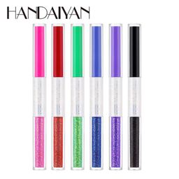 HANDAIYAN Набор ярких водостойких подводок для глаз тон В, 6шт - Sadoer фото 4