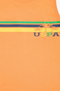 _ocuk Turuncu Atlet Ti__rt Sepette S_rpriz _ndirim - U.s. polo assn фото 4