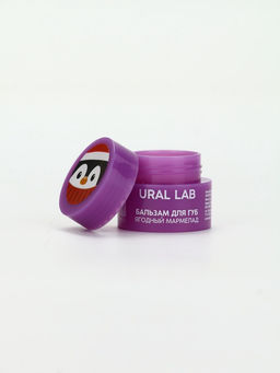Цена за 5 шт. Бальзам для губ, 3 г, аромат ягодного мармелада, URAL LAB