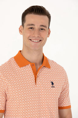 U. S. Polo Assn Мужская футболка с воротником-поло Brick - U.s. polo assn фото 2