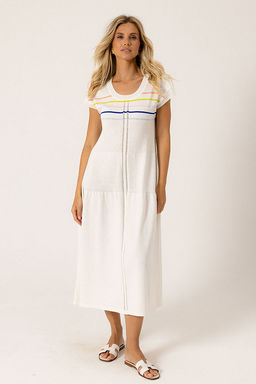 SS-2525 платье женское молоко