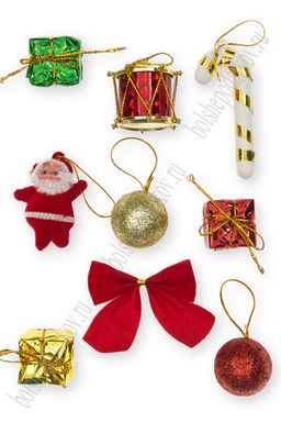 Новогодние украшения (9 шт) Ассорти SF-3513, №10