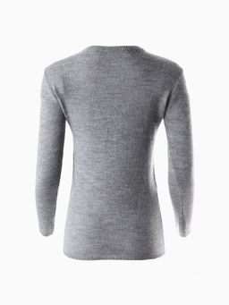 Джемпер женский MINAKU: Knitwear collection, серый, размер 48
