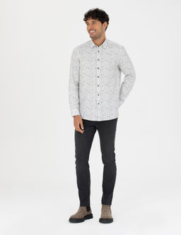 Siyah Slim Fit Jean Pantolon