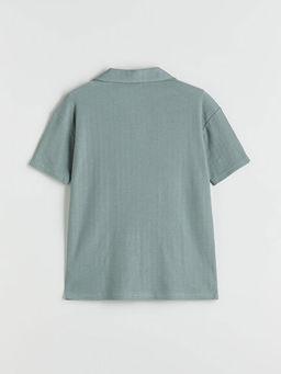 Polo Yaka Dokulu Erkek ?ocuk Ti??rt