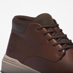 Кроссовки Timberland Seneca Bay Chukka Leather коричневые  фото 4