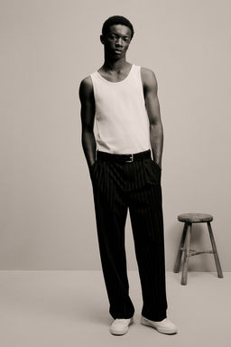 Pantalon de vestir Loose Fit - H&m фото 2