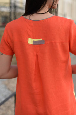 Платье 100% лен