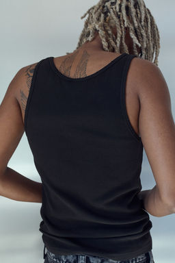 Camiseta sin mangas en canale Slim Fit - H&m фото 4