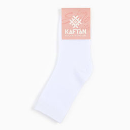 Носки женские KAFTAN Base, размер 36-39 (23-25 см), белые