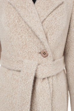 Пальто женское демисезонное (пояс) - El podio фото 8