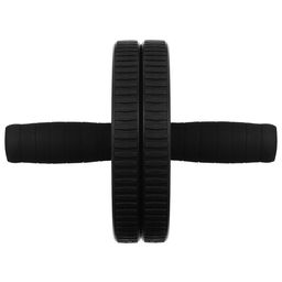 Ролик для пресса ONLYTOP, 2 колеса, чёрный