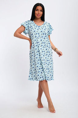 Сорочка женская (01064 синий) - Плиона фото 42