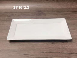 Блюдо прямоугольное 31х16 см / B53 /уп 22/