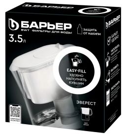 -32% Кувшин XL Эверест StyleX 3,5 л, белый Барьер  фото 3
