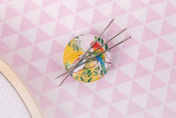 Иглы для шитья ручные Gamma N-005 для шитья №5/9 16 шт. в блистере