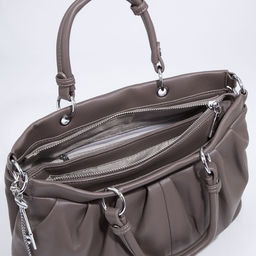 Сумка-тоут на молнии, цвет бронзовый - Simaland фото 7