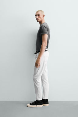 JEANS SKINNY FIT / Blanco - Zara фото 4