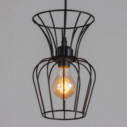 Светильник BayerLux «Фрейя» Е27 40 Вт черный 16×16×23-123 см