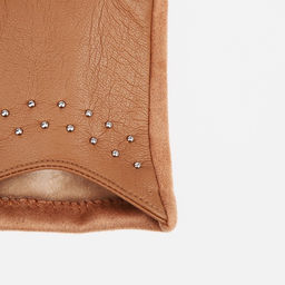 Перчатки женские, безразмерные, без утеплителя, цвет бежевый - Simaland фото 2