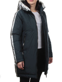 221С-050 BLUE GREEN Пальто зимнее женское (Био - Пух)