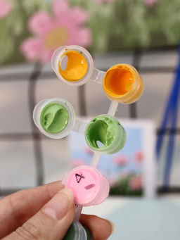 Картина по номерам на подрамнике Draw Me! Poppies, (20*20 см)