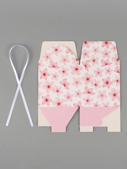 Цена за 10 шт. Коробка подарочная складная «Цветы», 12×12×12 см