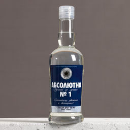 Гель для душа водка Абсолютно лучший из лучших, 500 мл, аромат клюквы, Чистое счастье  фото 2