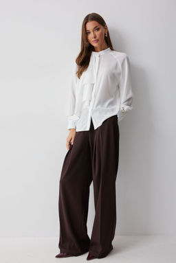 Блуза LYUSHe 4221 молоко  фото 3