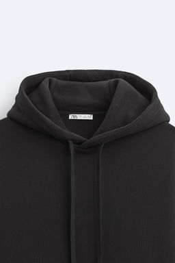 SUDADERA CREMALLERA CAPUCHA HEAVYWEIGHT ORIGINS / Negro - Zara фото 8