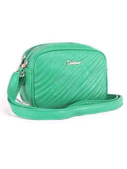 Сумка женская искусственная кожа DJ-6943-1-GREEN, 2отд, плечевой ремень, зеленый SALE 253985 - Adelia фото 6