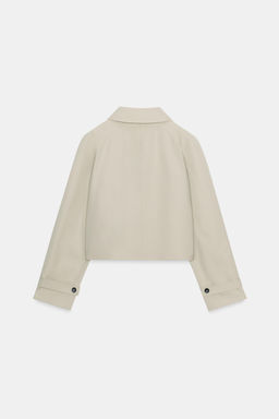 WATER-REPELLENT SHORT TRENCH COAT ZW COLLECTION - Zara фото 11