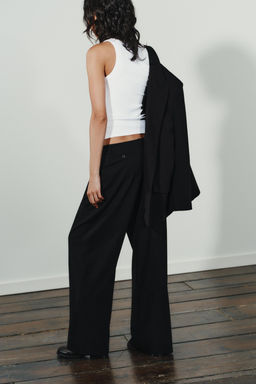 LOW-RISE TROUSERS - Zara фото 5