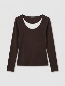 U Yaka Fitilli Kad?n Body