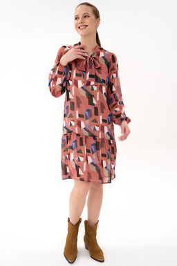 Платье Нежный акцент  2 (алый)