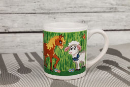 Набор Домашние животные 3пред (тарелка 19см, миска 18см, кружка 240мл) в под. уп. арт. MFK04005 /МФК/  фото 10