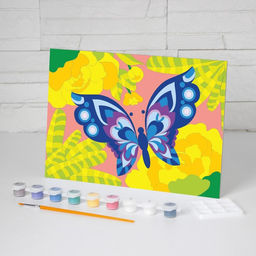 Картина по номерам Бабочка 20х28,5 см - Школа талантов фото 2