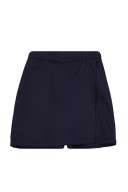 Lacivert Pamuklu Regular/Normal Kal?p Orme Gabardin K?z Cocuk Okul Sort Etek TKDAW25ET00001 - Trendyolmilla фото 8