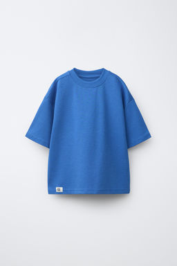 CAMISETA LISA INTERLOCK / Azul?n