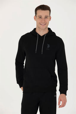 U. S. Polo Assn / Мужской черный базовый свитшот
