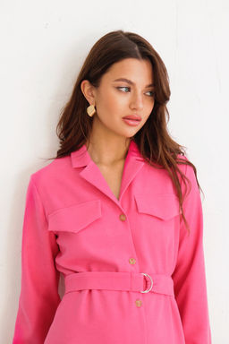 Платье-рубашка с английским воротником - Martichelli фото 36