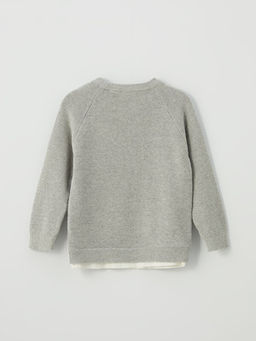 Bisiklet Yaka Uzun Kollu K?z Bebek Kazak - Waikiki фото 2