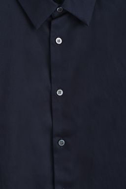CAMISA DE POPELINA SASTRE AJUSTADA - H&m фото 6